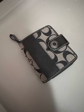 Black Coach Wallet
